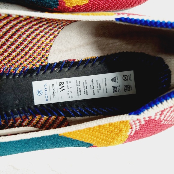 NEW Rothy's Amber Moroccan Round Toe Slip On Flat Loafers X65 - Picture 7 of 10